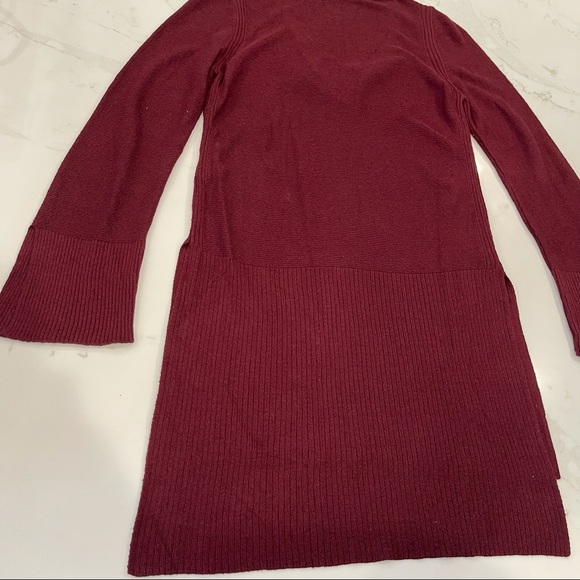 🎉HP🎉 Free People criss cross burgundy sweater - Picture 12 of 13